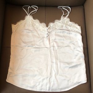 Abercrombie & Fitch Lace Trim Detail Cami Top